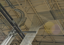industrial electrical pipe fluting