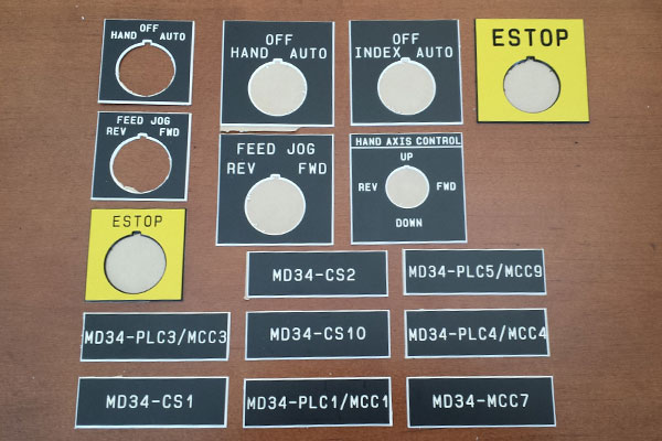 Electrical Engraving Services